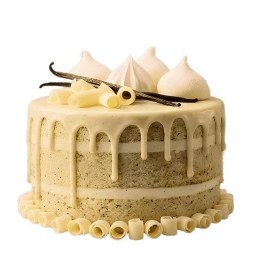 Handmade cake made with quality ingredients