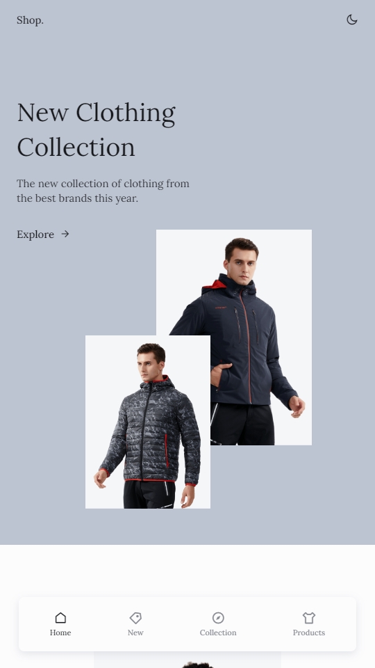 ModeHaus Store Mobile View