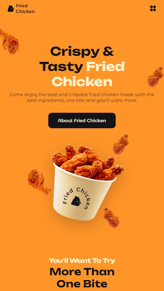 Crispy Bird Mobile View