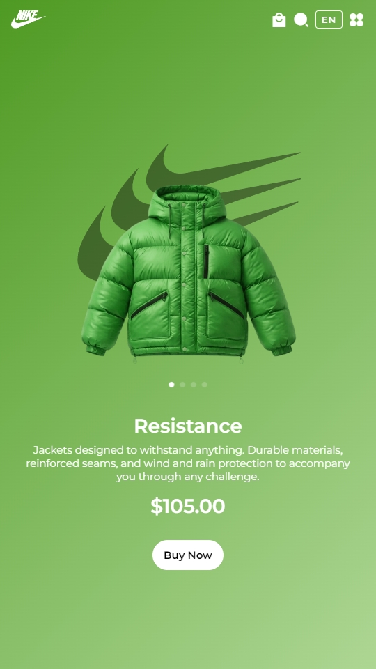 Northline Outerwear Mobile View