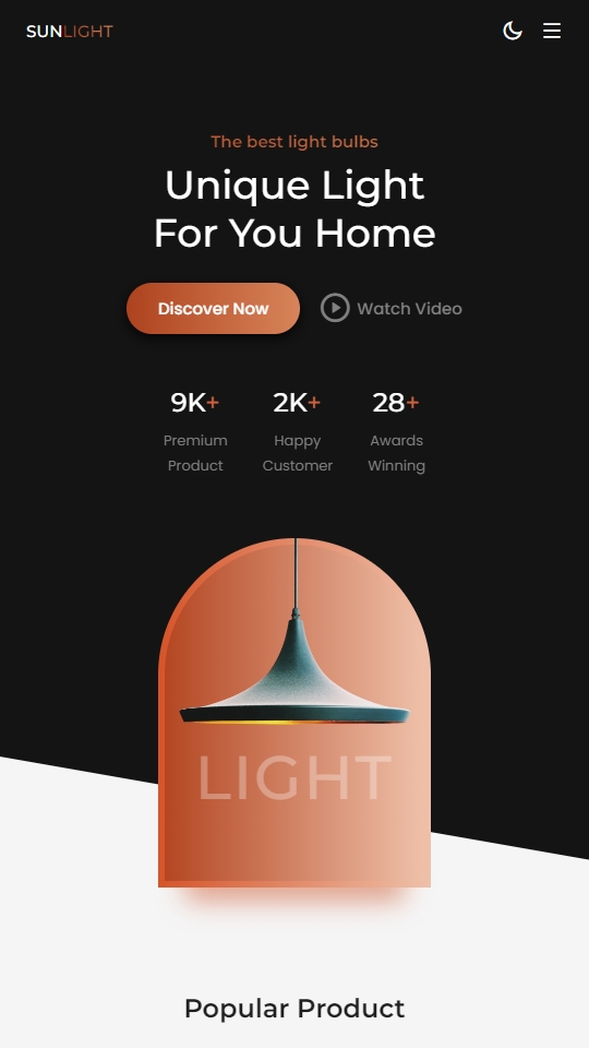 Sunlight Living Mobile View