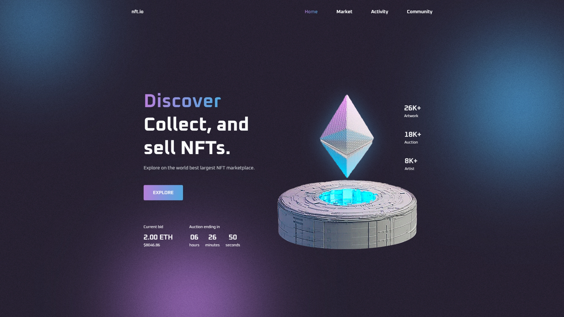 NFT.io Marketplace