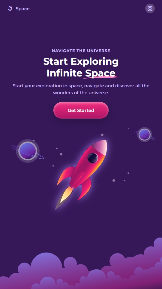 Infinite Space Mobile View